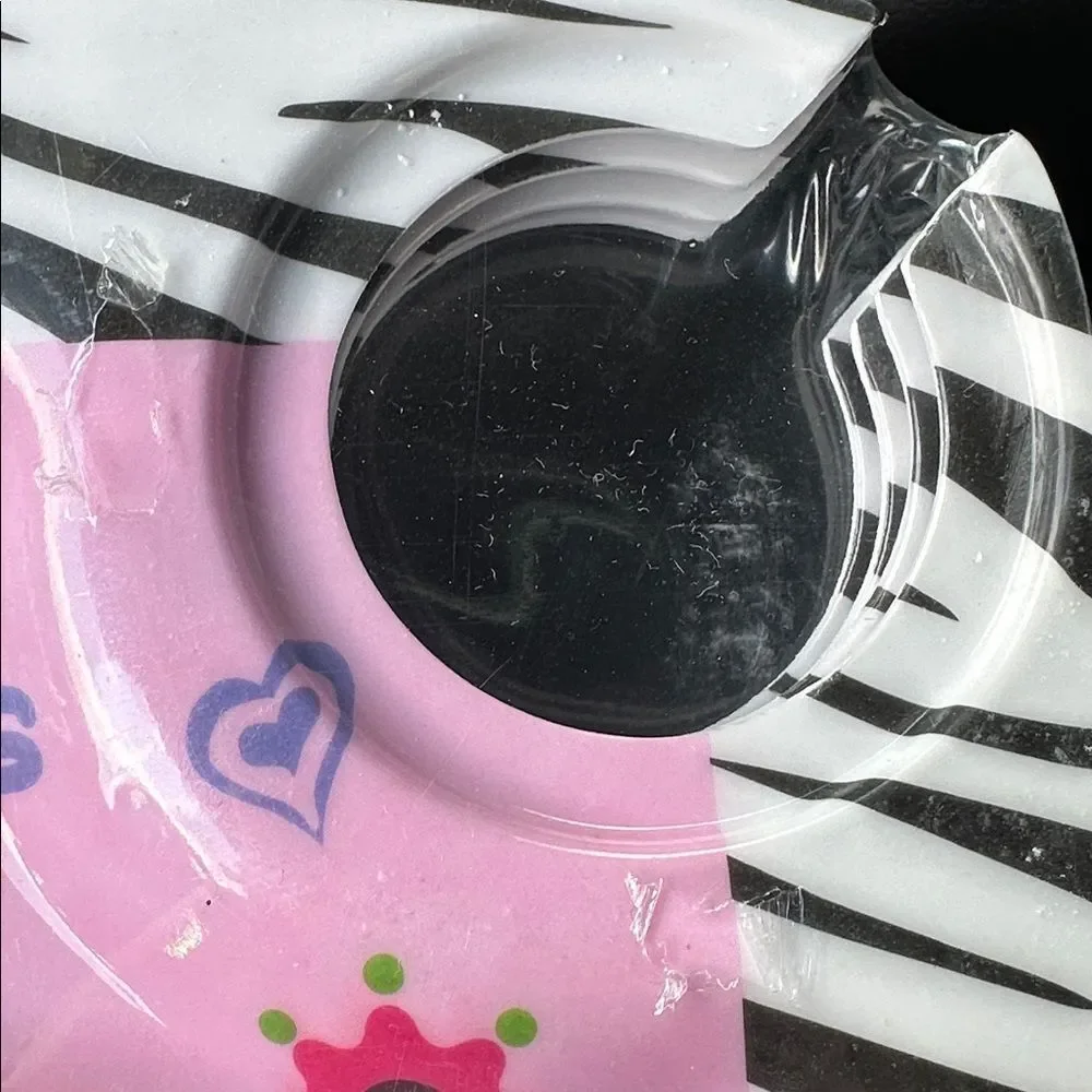 NEW Lolita 8” melamine girlfriends party plates with drink holders